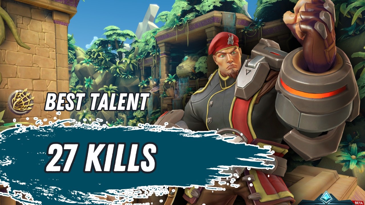Buck Ensnare Talent Is INSANE | Aggressive Paladins Flank Gameplay
