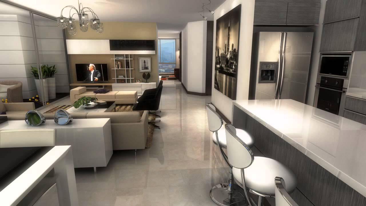 Vivienda nueva en Medellín. AQUAVIVA Apto 173 m²