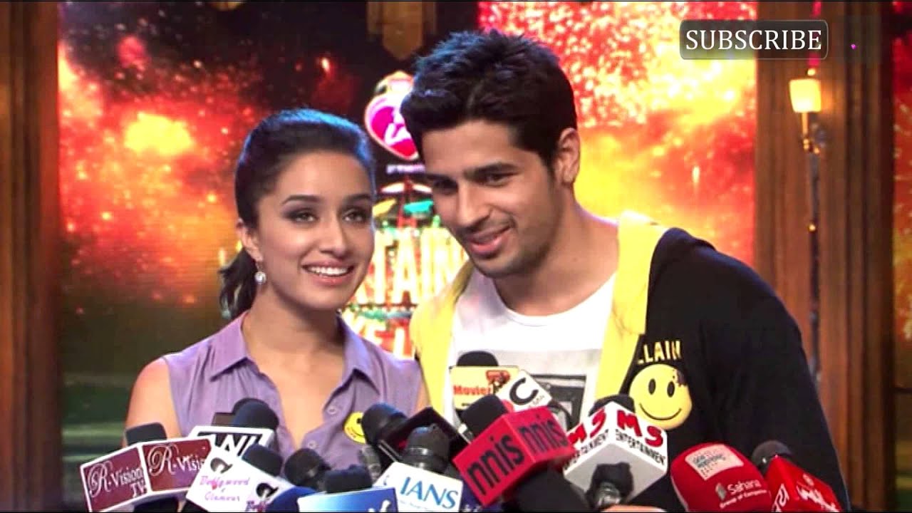 Shraddha, Sidharth on the sets of 'Entertainment Ke Liye Kuch Bhi Karega' | Part 2