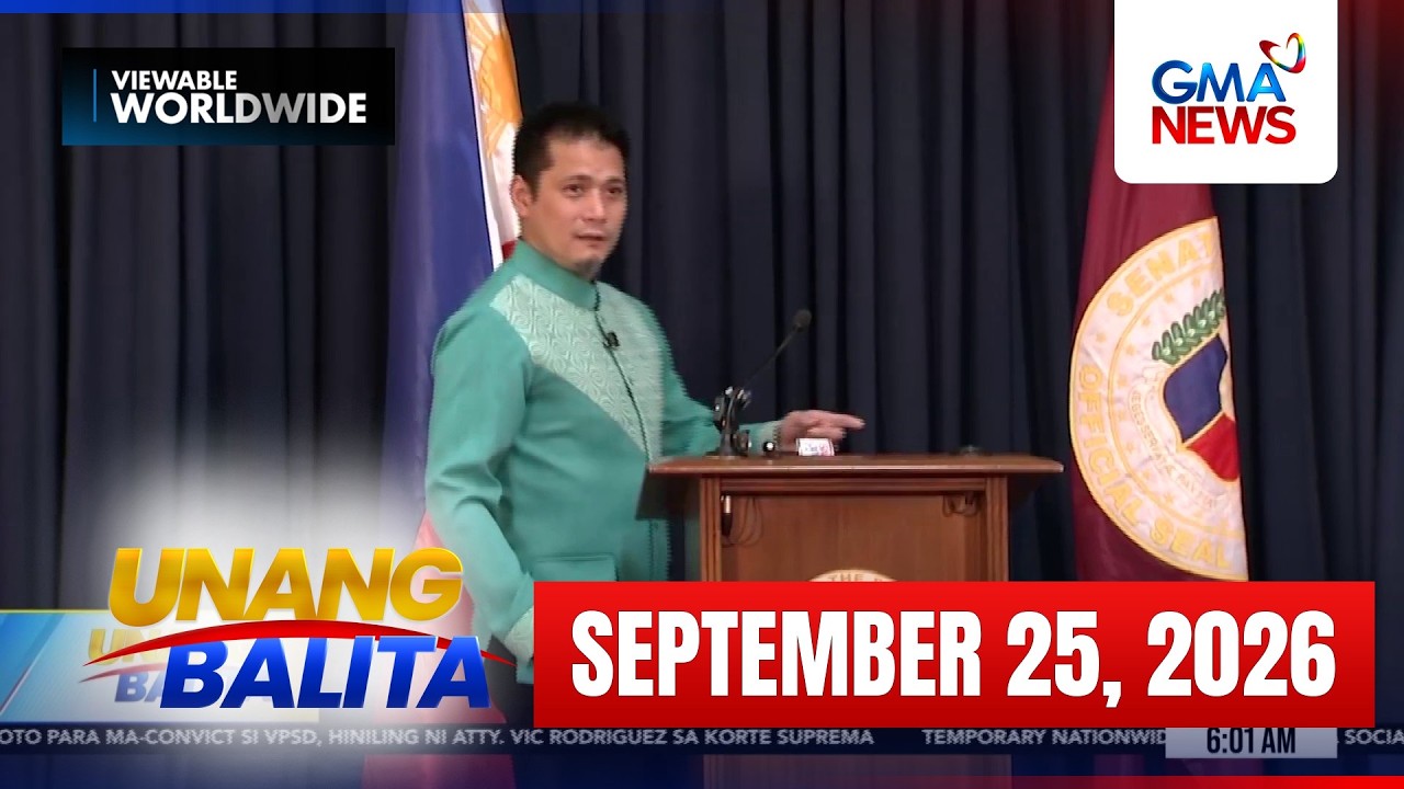 Unang Balita sa Unang Hirit: (Part 1) September 25, 2026 [HD]