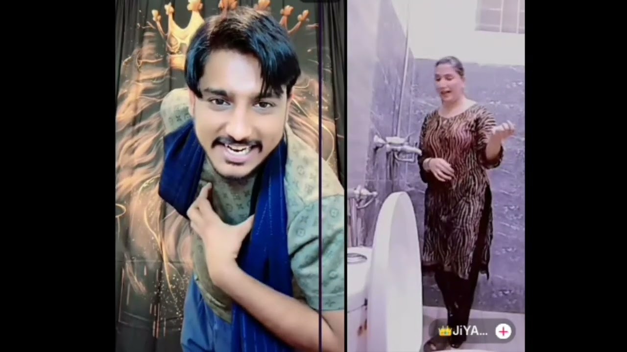 Tiktok live match punishment and shower and dance Kala vs jiya Rajput #pakistan  #funny #tiktokviral