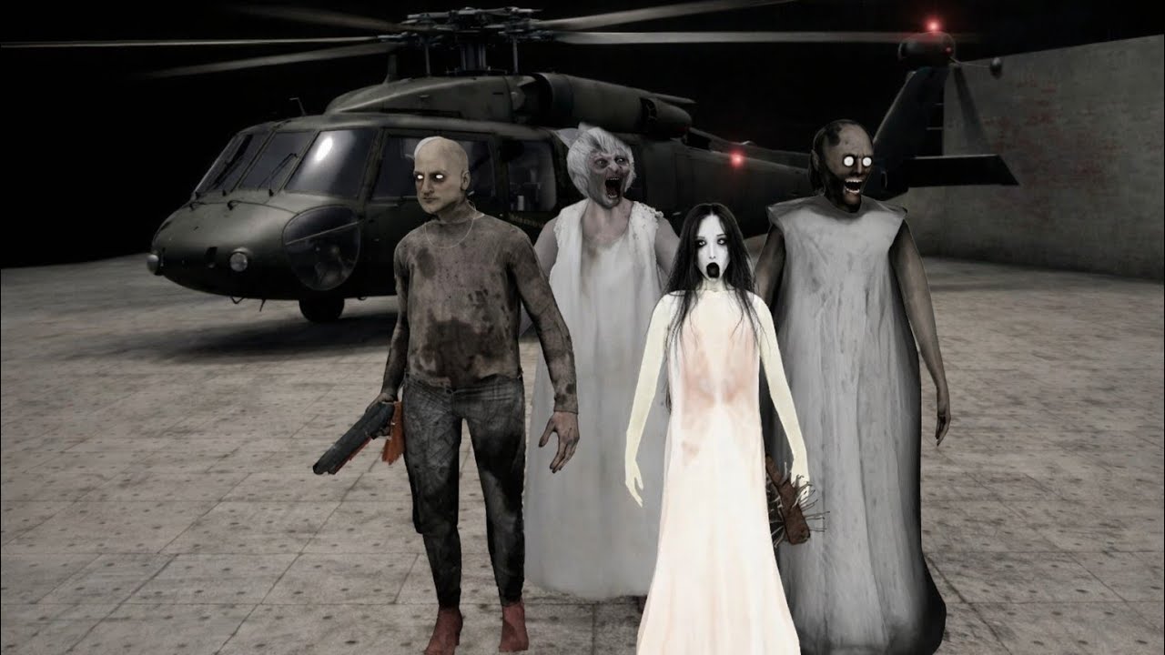 🚁 NEW Helicopter Escape in Granny 4 Mortuary Madness! 😱 | New update 