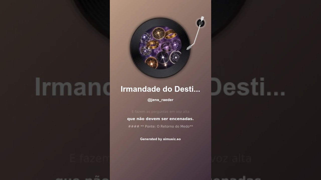 Irmandade do Destino Bruderschaft des Schicksals