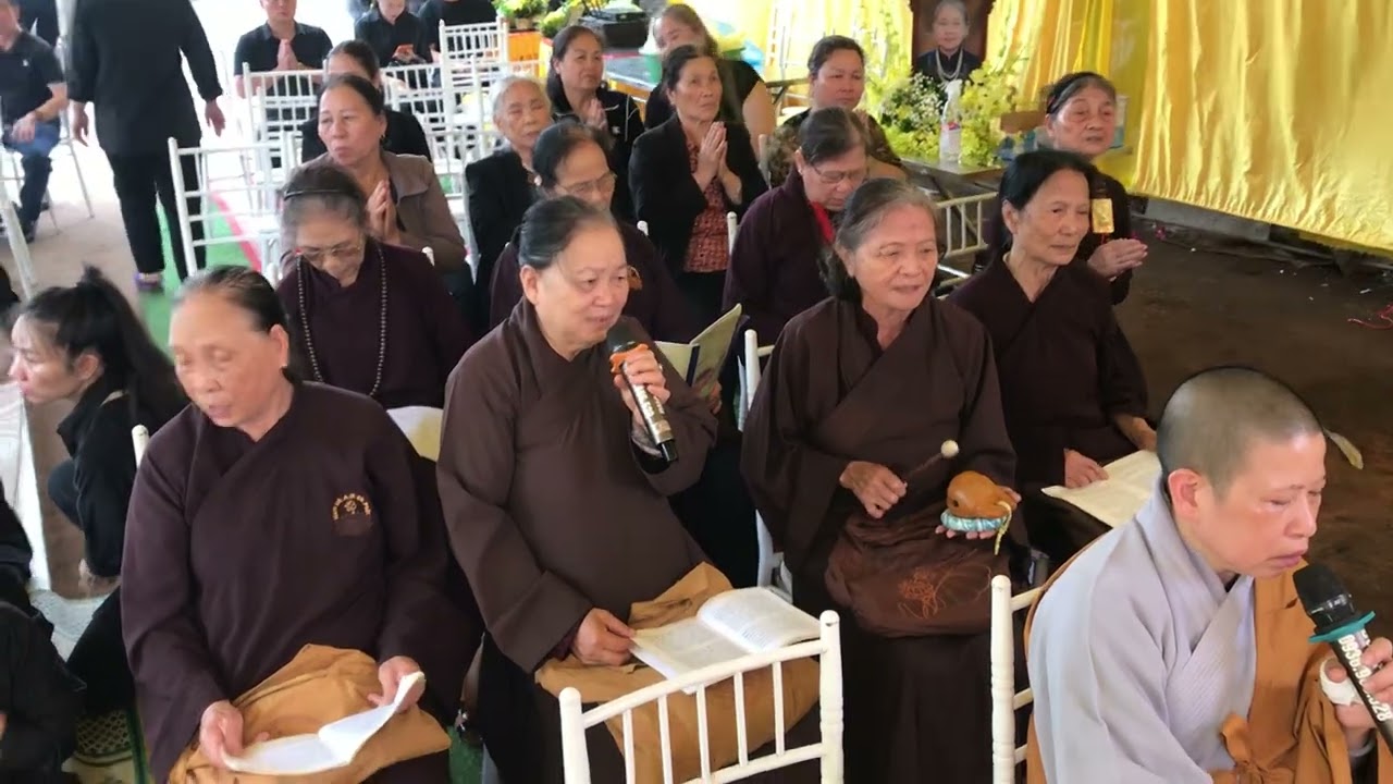 TỤNG KINH VÃNG SINH TRỢ NIỆM CHO CHÂN LINH CỤ PHẠM THỊ LEN 