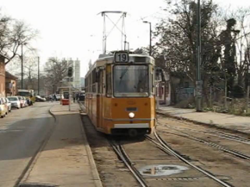 Ganz Trams In Budapest = Ganz villamosok Budapestben