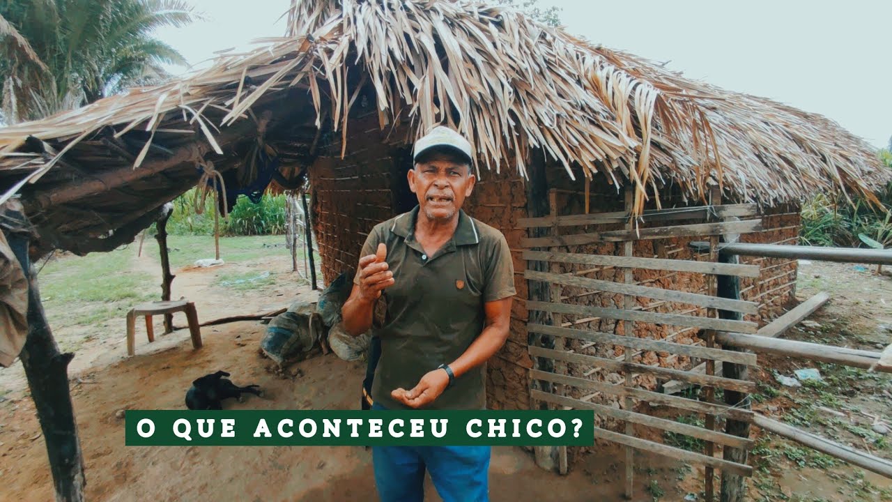 O que aconteceu?? CHICO PRETO me chamau  por que entraram na sua casa, tamb&eacute;m fomos na sua ro&ccedil;a.