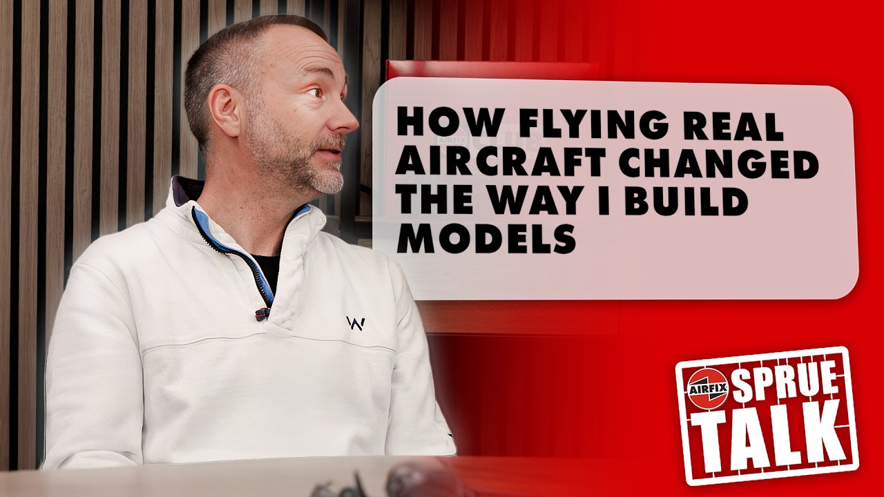 How Flying real Aircraft changed the way I Build Models | Sprue Talk with @thescalemodellingcafe
