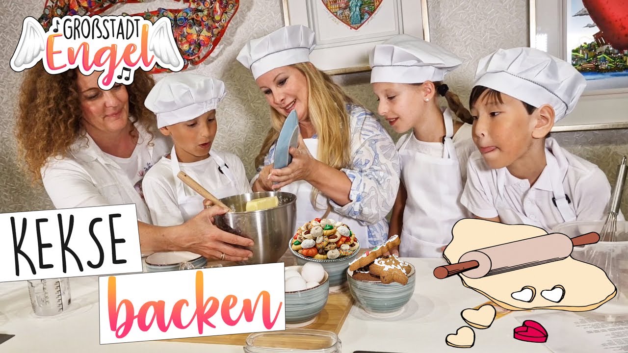 KEKSE BACKEN 🎵| Kinderlieder zum Backen | 🎉Pl&auml;tzchen und Kekse | Gro&szlig;stadtEngel