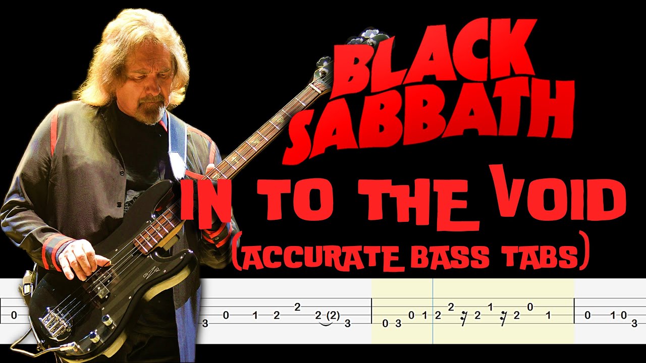 Black Sabbath - Into the void (Bass Tabs + Notation + Lesson)  By @ChamisBass #chamisbass