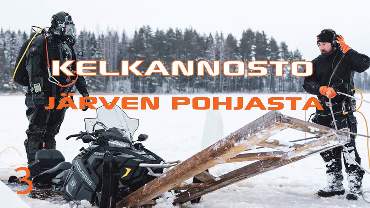 Kelkka pinnalle! – Kelkannostokeikka ja sukellustyötä Jerepron kanssa