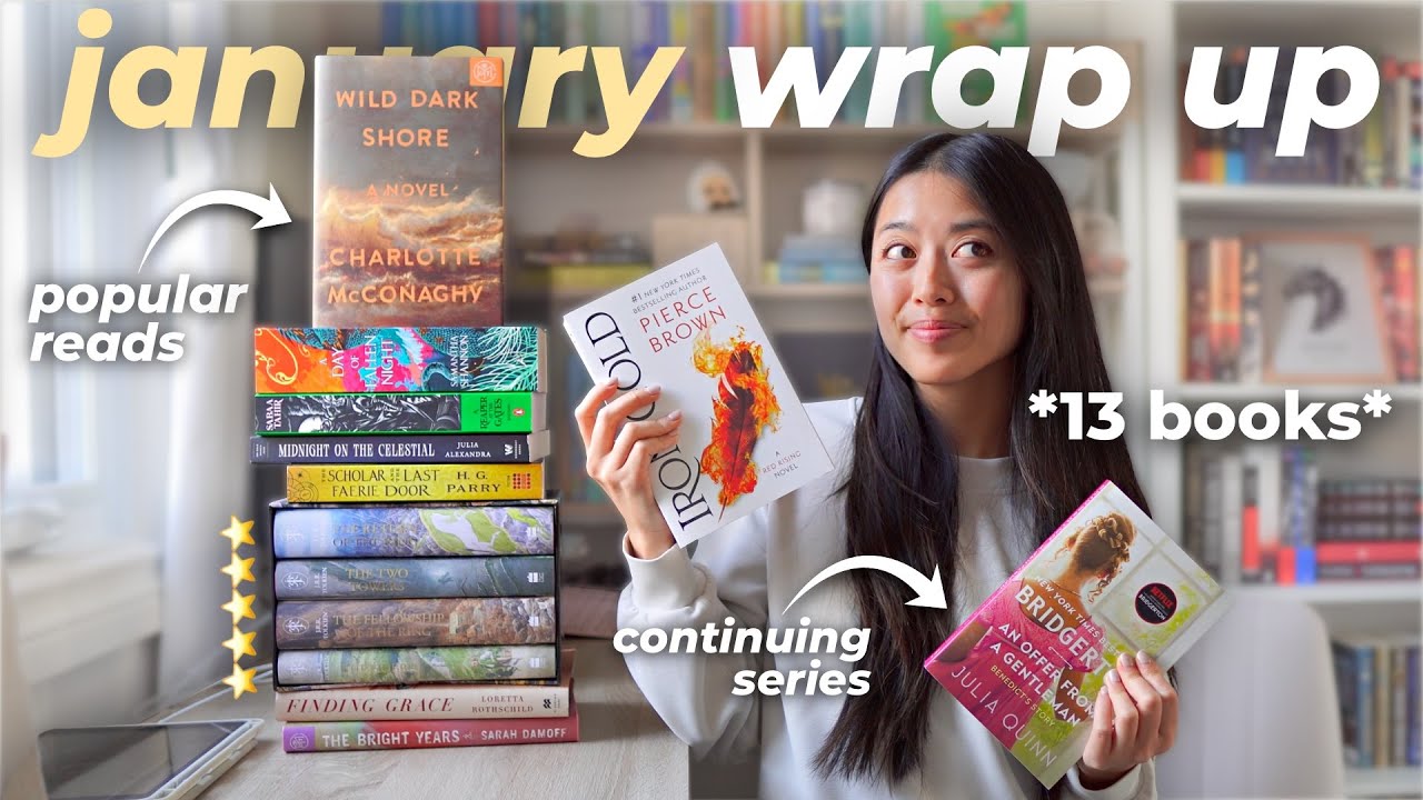 I read 13 books in January... let's talk about it | READING WRAP UP 📚⭐️