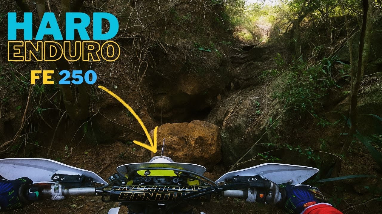 Is A Four Stroke Good For Hard Enduro? Hard Enduro Pov On My Husqvarna FE 250!