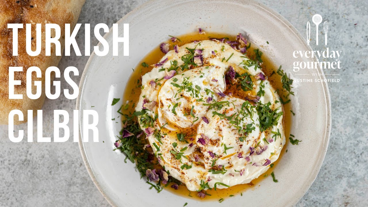 Turkish Eggs Cilbir | EG12 Ep48