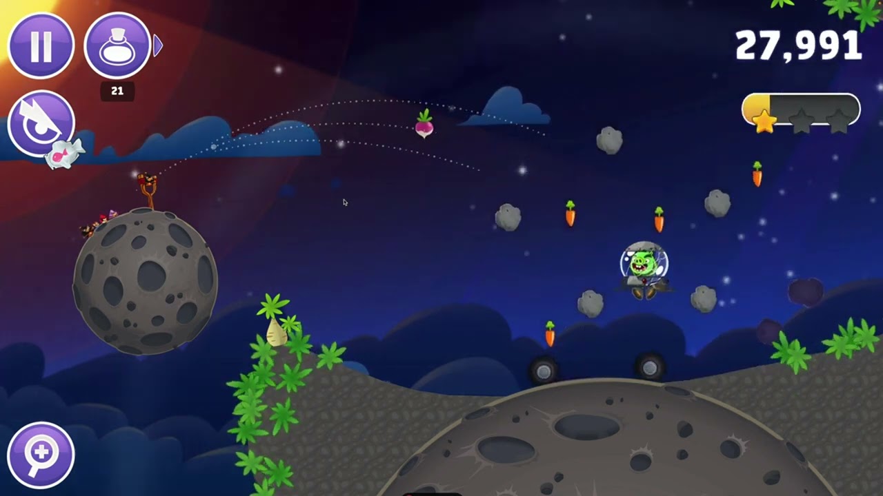Angry Birds Reloaded Space Pig Bang Boss Battle
