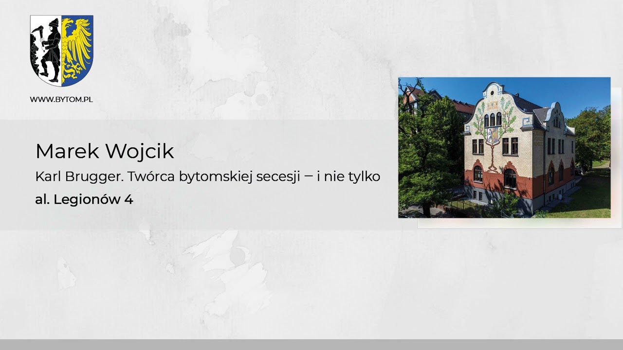 Willa nadburmistrza Georga Br&uuml;ninga, obecnie siedziba przedsiębiorstw, aleja Legion&oacute;w 4 w Bytomiu