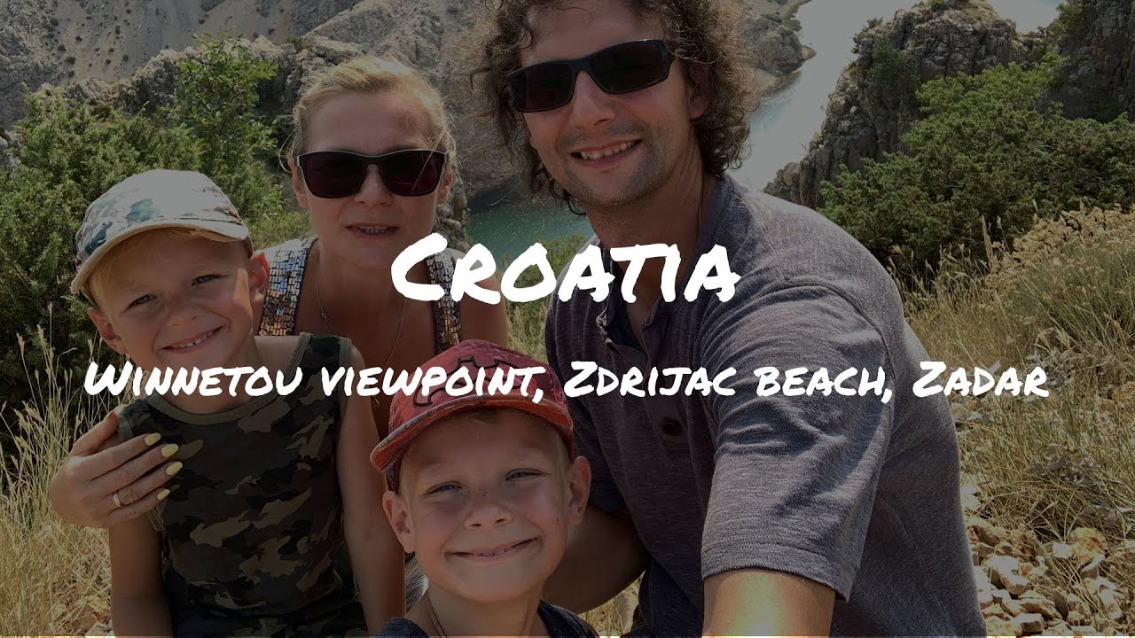 Chorwacja w sierpniu - punkt widokowy Winnetou Zmarnja - plaża Zdrijac - Zadar #6(7)