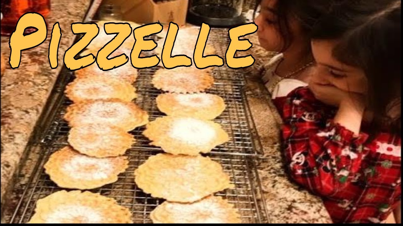 Homemade Italian Pizzelle Recipe