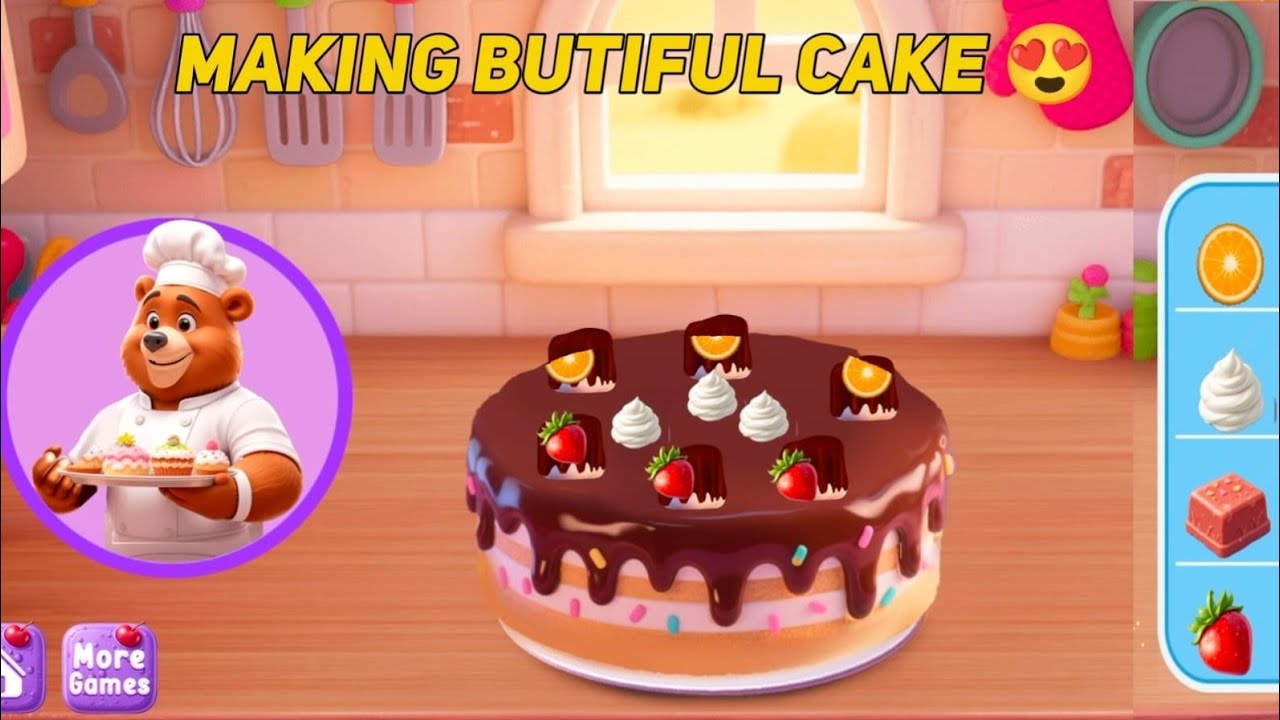 Cake Making GamePlay | Wa Games 