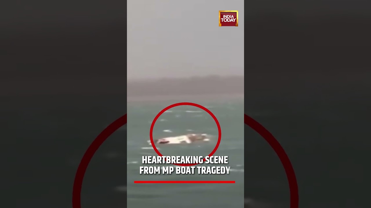 Mother, Child Found In Final Embrace In MP Boat Tragedy, Emotional Scenes At Site  #shorts