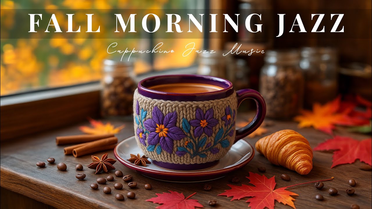 Elegant Sweet Fall Jazz 🍂 Smooth Jazz Coffee Music & Happy Bossa Nova Piano for a Good Moods
