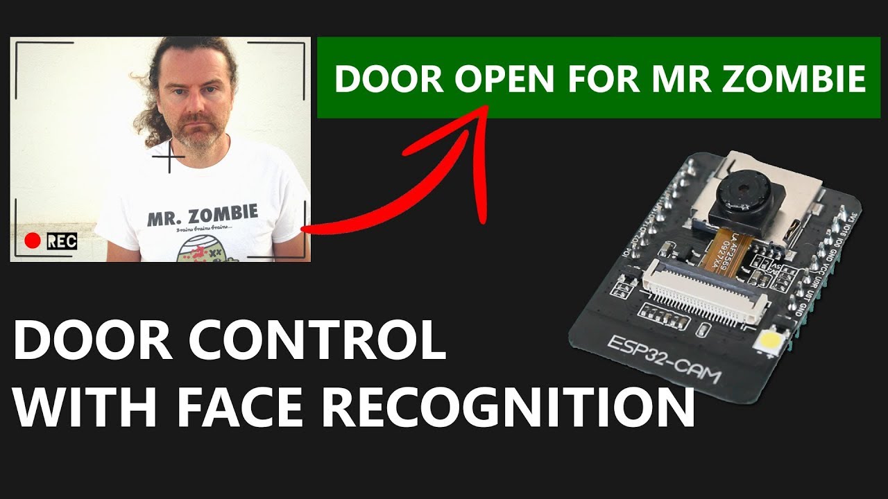 ESP32-CAM Face Recognition Open Door Lock