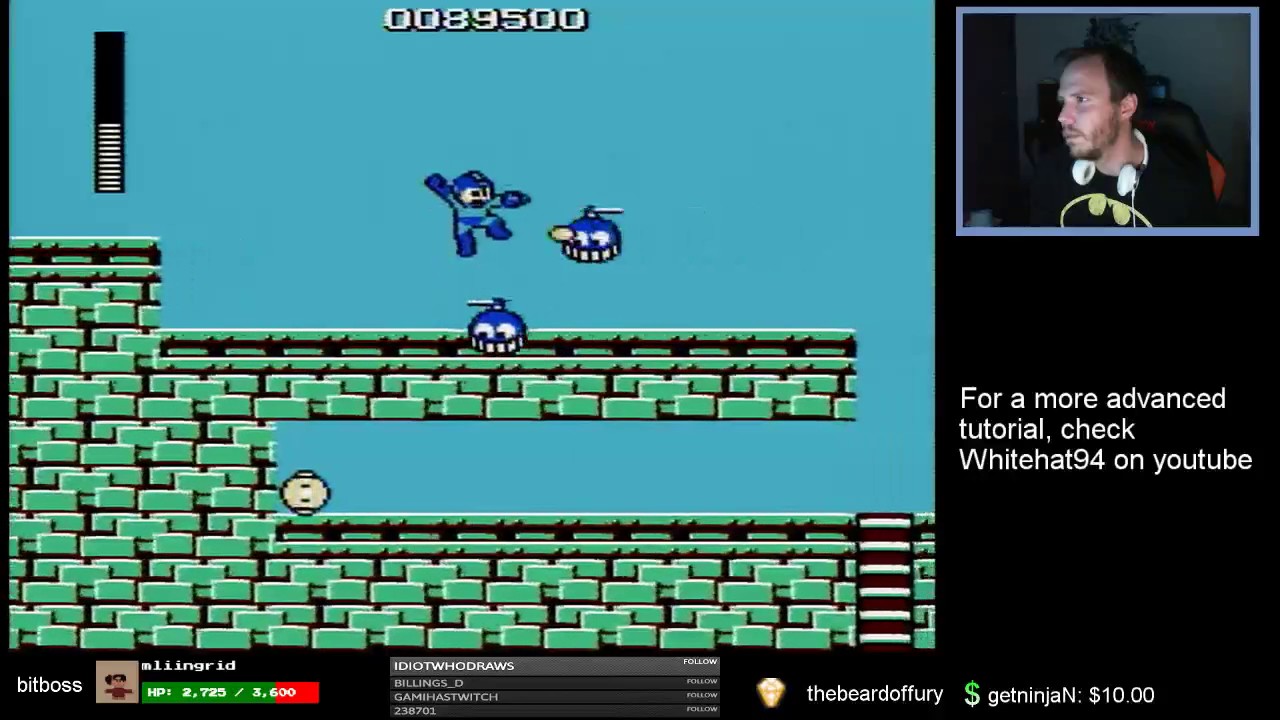 Mega Man tutorial "beginners" route (speedrun)