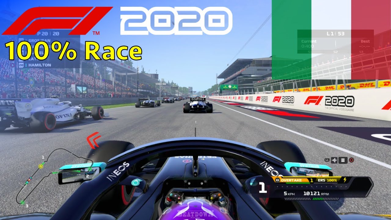 F1 2020 - Let's Make Hamilton 7x World Champion #15: 100% Race Italy