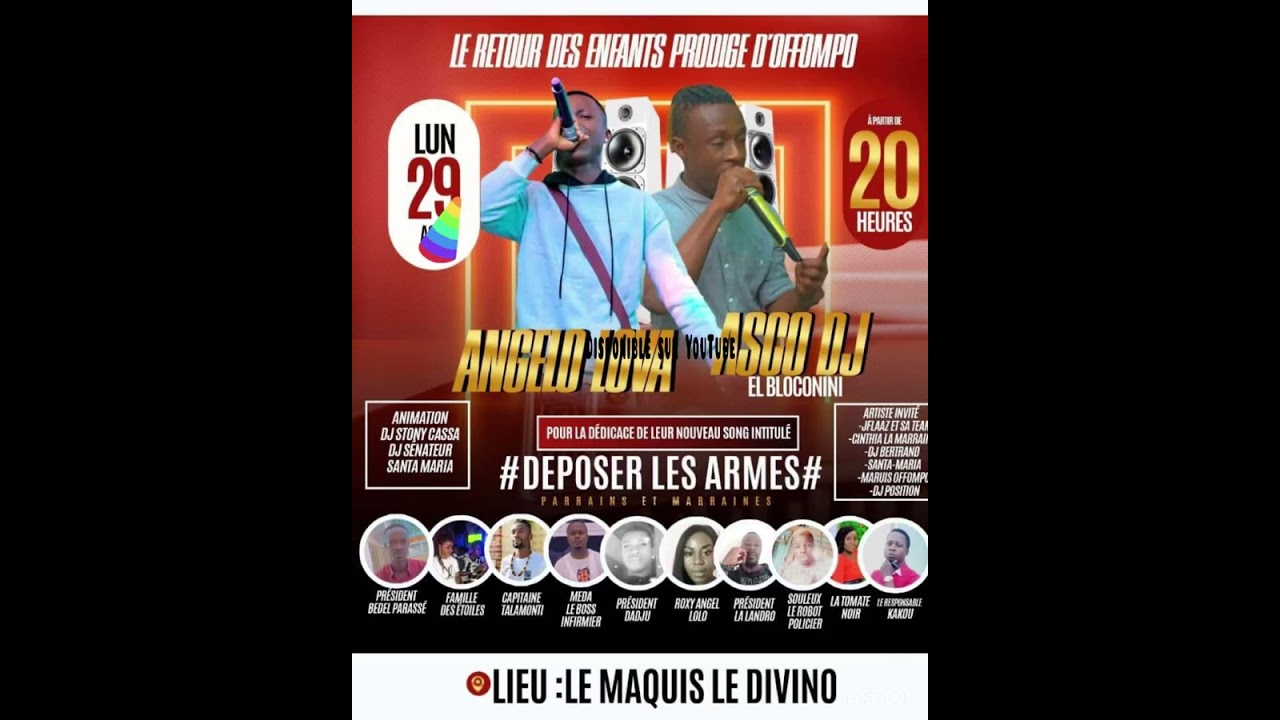 Déposer les armes🙏💪