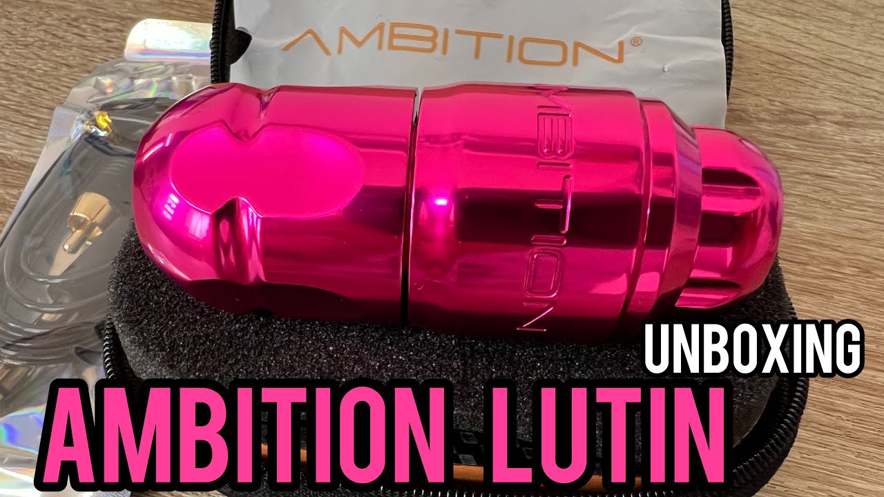 Ambition Lutin tattoo machine unboxing and first thoughts! Looks good!