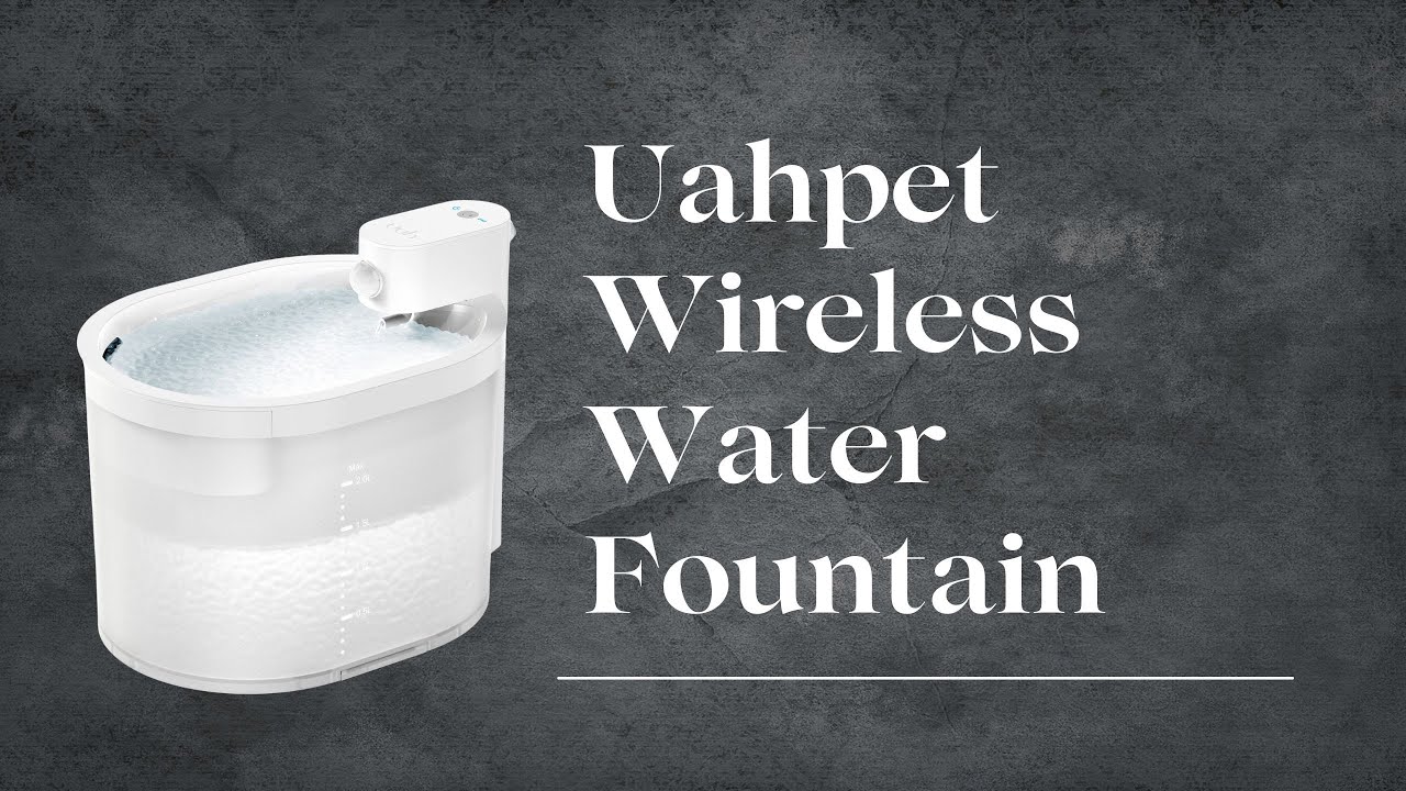 How To Install Uahpet Wireless Automatic Water Fountain？