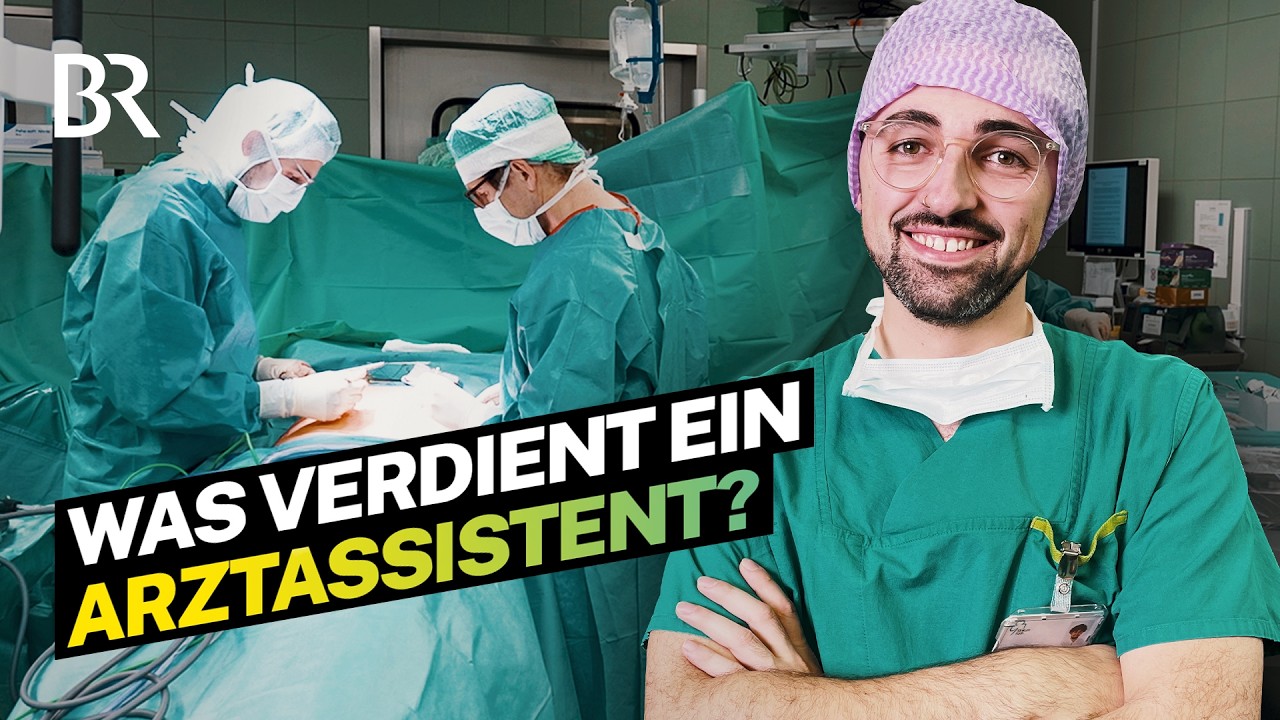 Er assistiert dem Chefarzt im Krankenhaus: Gehalt als Physician Assistant I Lohnt sich das? I BR
