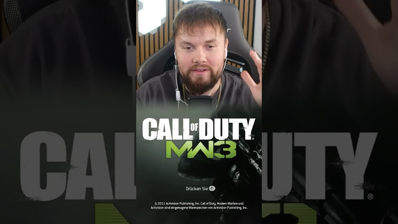 Lebt COD MW3 &uuml;ber 14 Jahre sp&auml;ter noch? #shorts