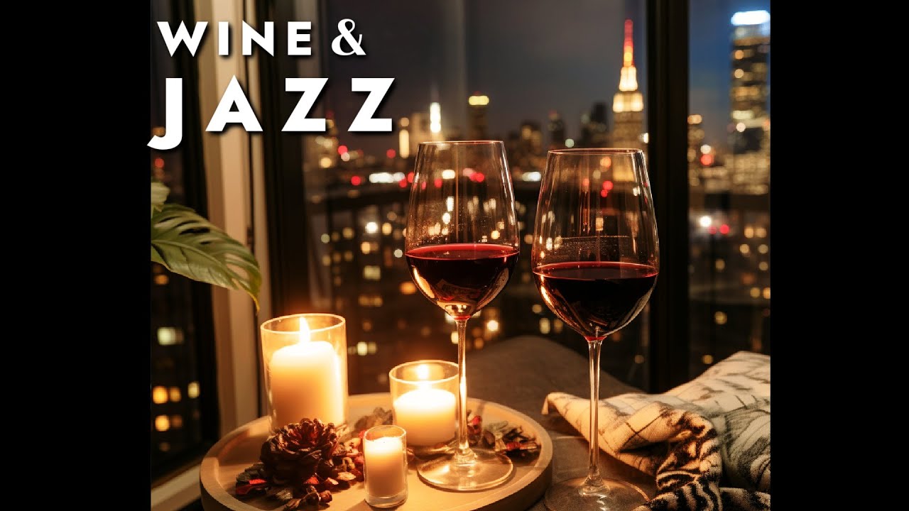 Romantic Wine Night Jazz 🍷 Relax Jazz Music For Romantic Dinner