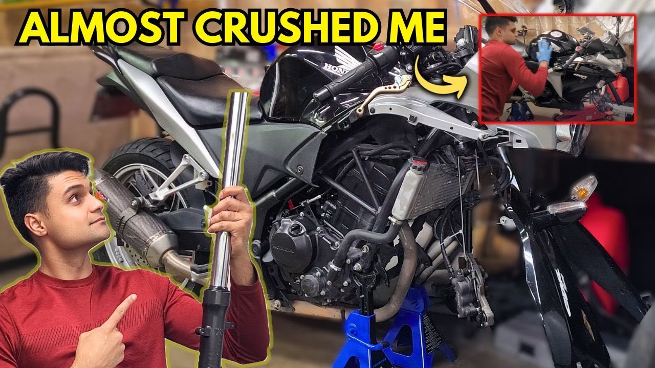 FULL SERVICE AND REPAIRS FOR MY CBR WITH FORK SEALS