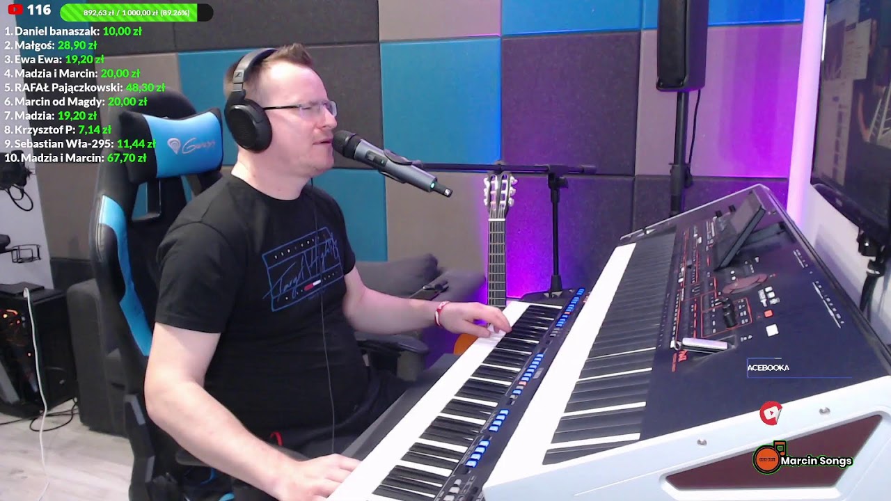 Marcin Songs Na żywo 23.04.2022