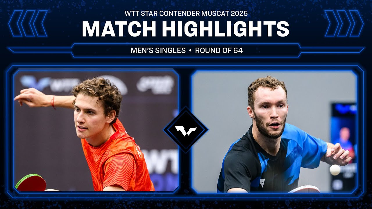 Lev Katsman vs Vincent Picard | MS R64 | #WTTMuscat 2025