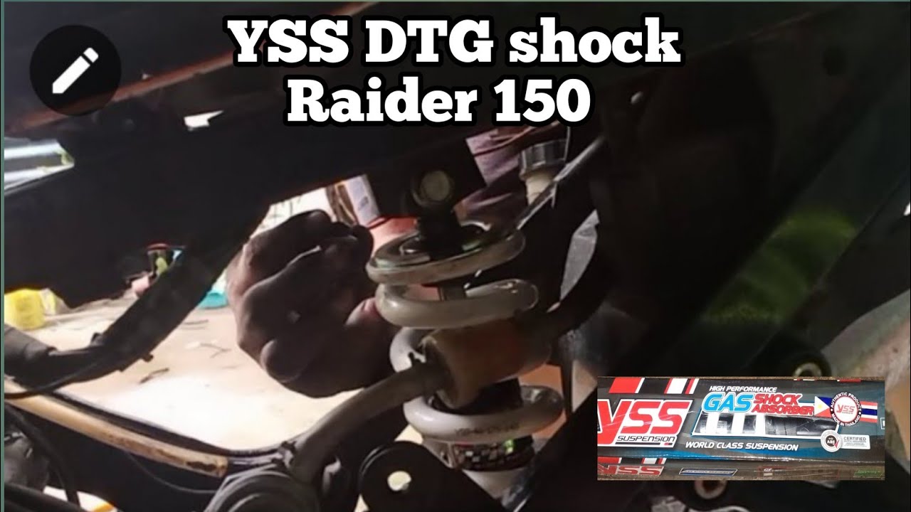 Installing YSS DTG monoshock for Raider 150