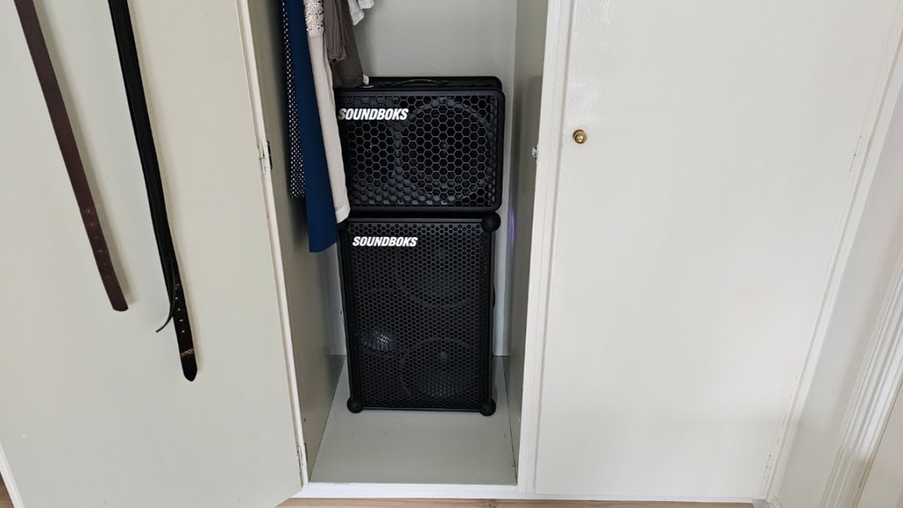 Soundboks 3 & Go = Bass In The Closet