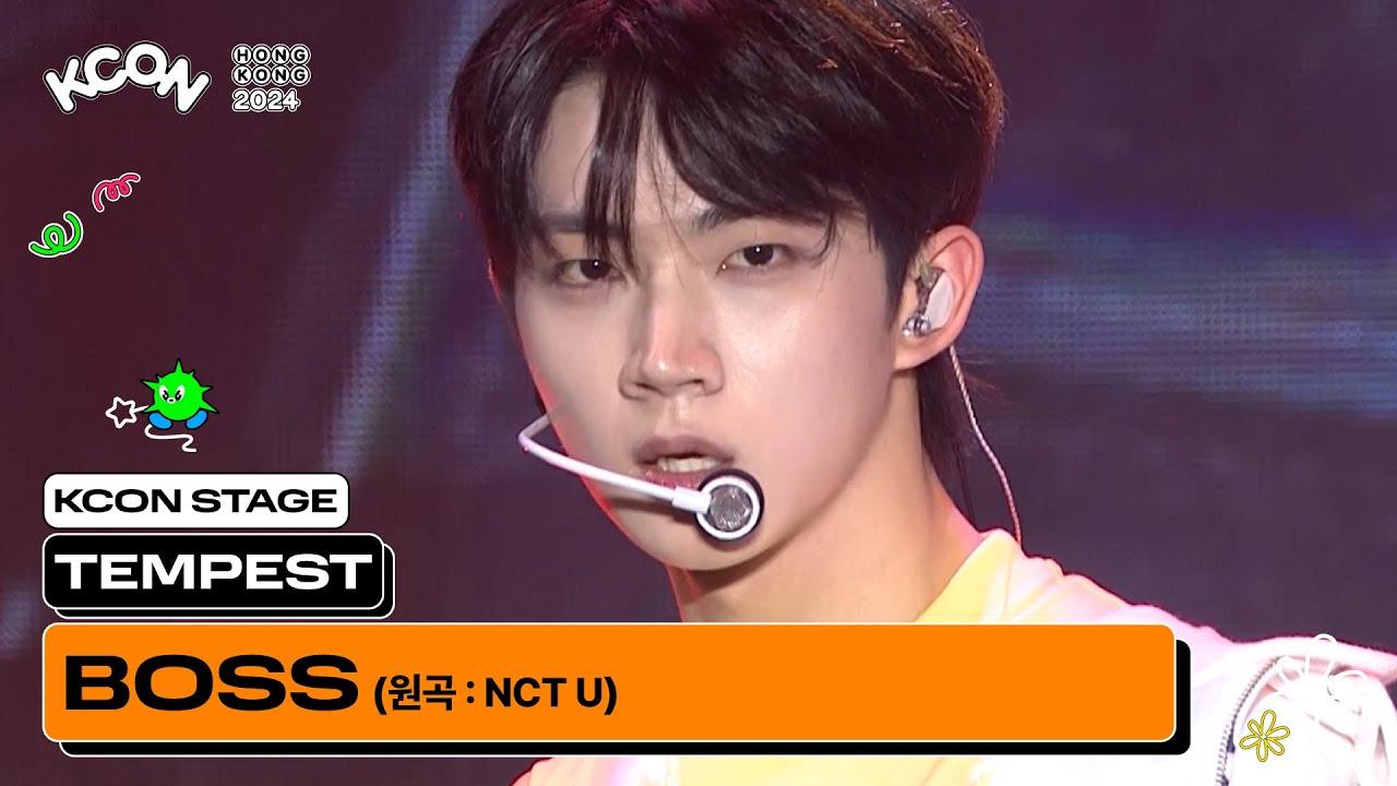 TEMPEST (템페스트) - BOSS (원곡 : NCT U) | KCON STAGE | KCON HONG KONG 2024
