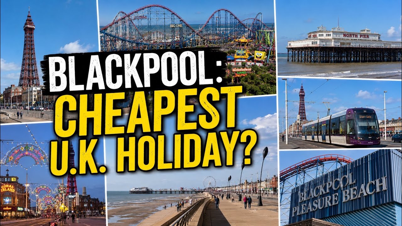BLACKPOOL! Cheapest UK Holiday but is it any good? 