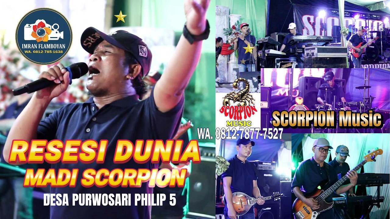 SCORPION MUSIC DENGAN PERSONIL TERBARU RESESI DUNIA MADI SCORPION