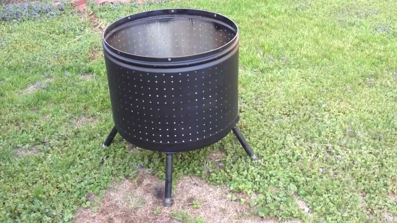 Washing Machine Fire Pit