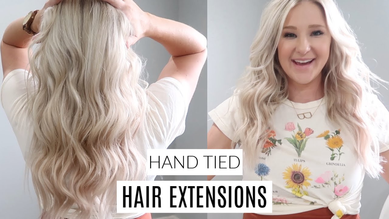 I GOT HAIR EXTENSIONS! THE PROCESS, FAQS, AND MY HUSBAND'S REACTION! | HAND TIED HAIR EXTENSIONS