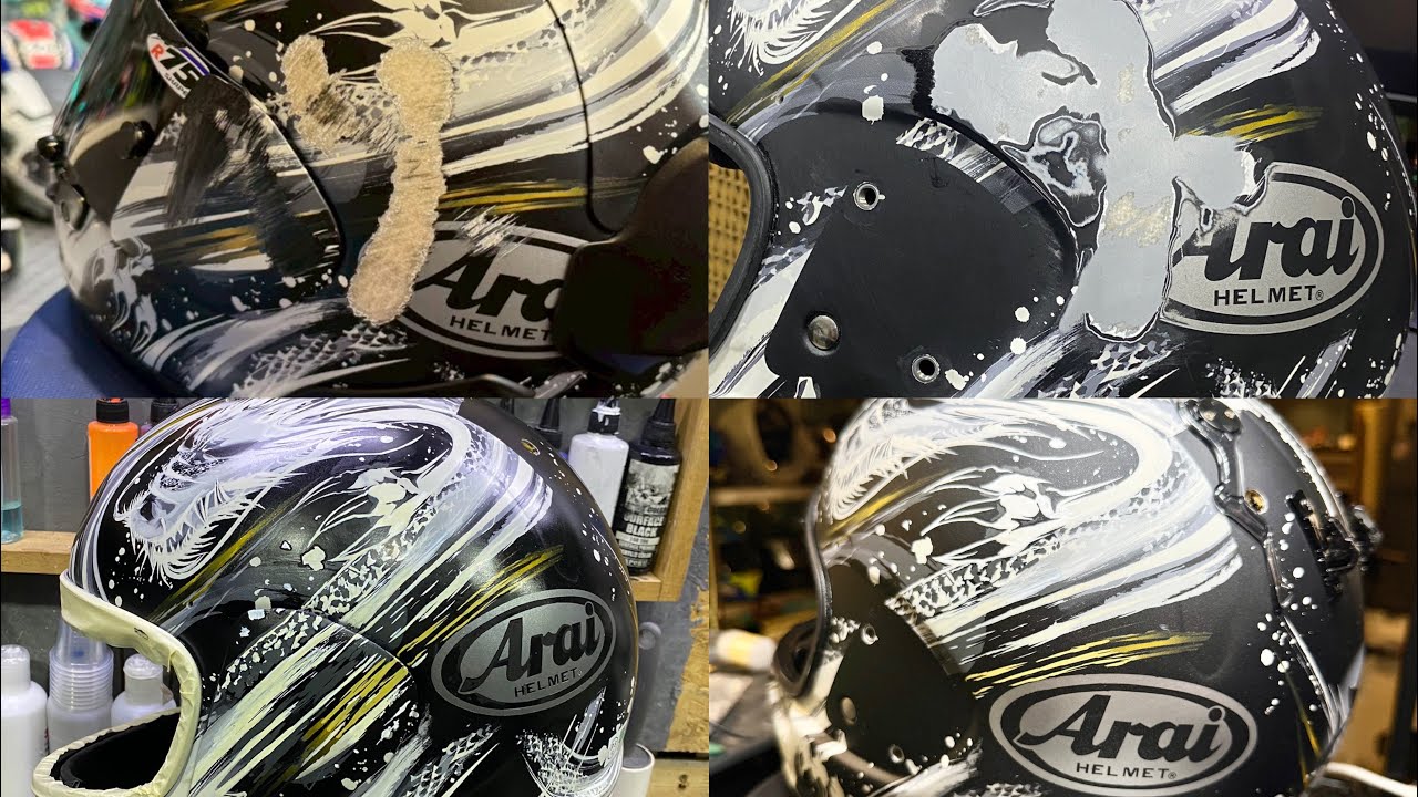 ส่งงาน‼️”Restore” Arai Rx7x KIYONARIกลับมาได้มากถึง90% บอกเลยว่า… หายเหนื่อย