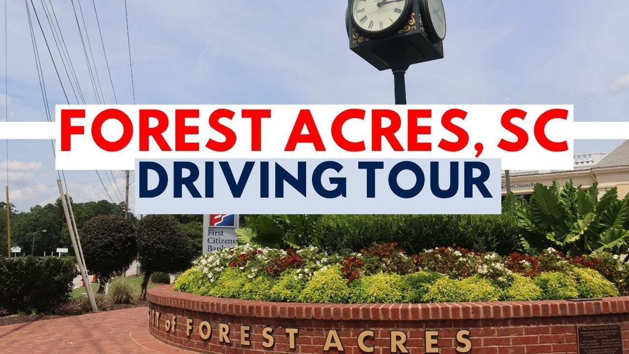 FOREST ACRES SOUTH CAROLINA Driving Tour | Columbia SC Neighborhood Tour
