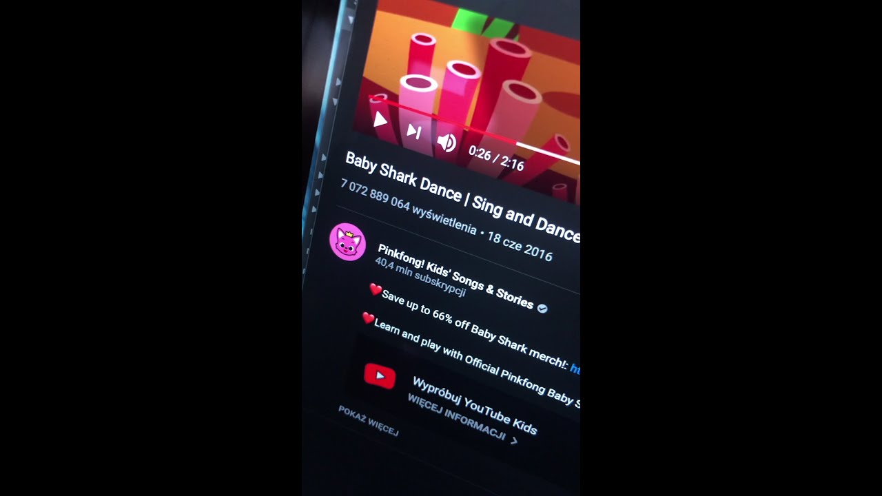Jaki film na YouTube ma najwięcej wyświetleń?