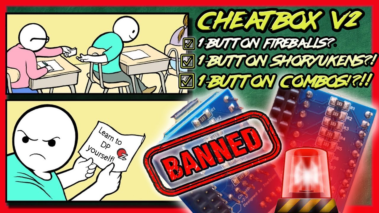 Macro cheating devices in fighting games and how to STOP them