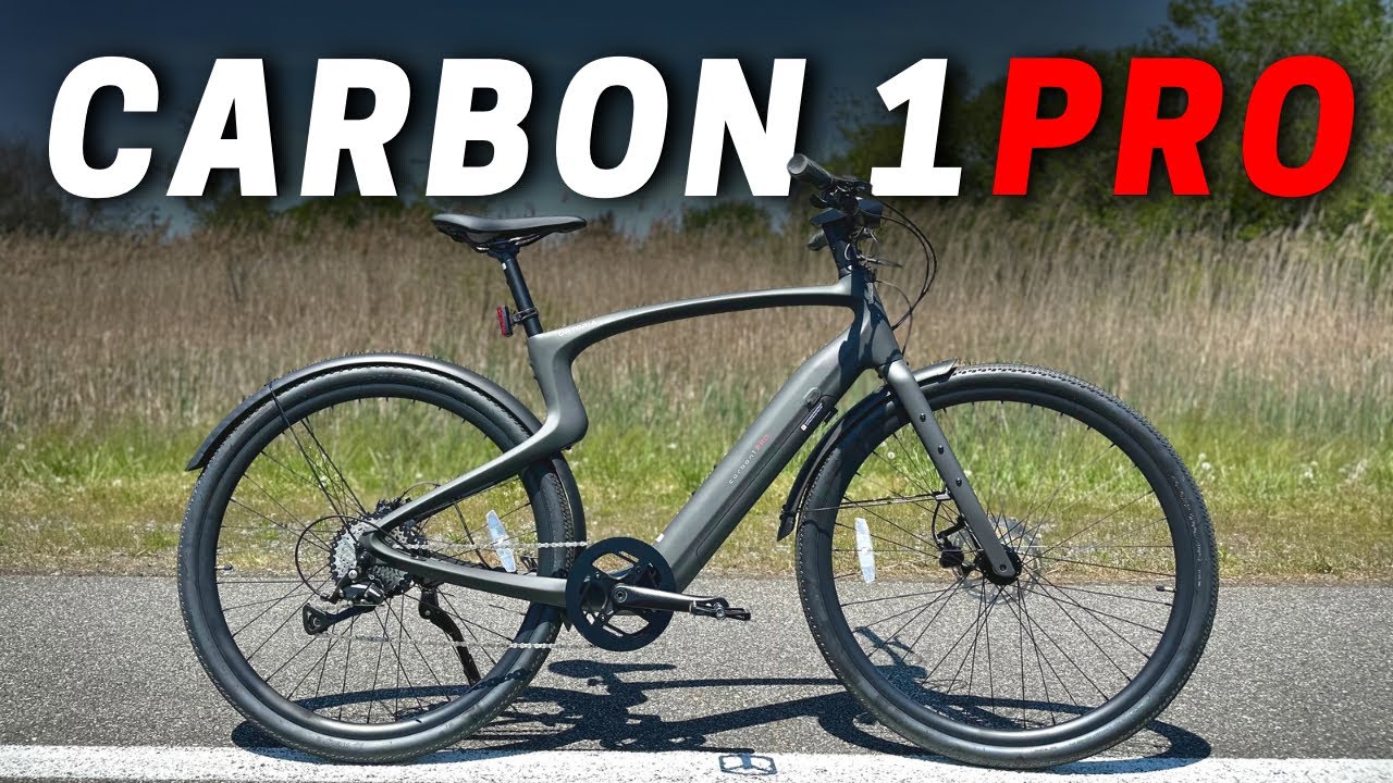 Стоят ли электровелосипеды из углеродного волокна своих денег? // Urtopia Carbon 1 Pro