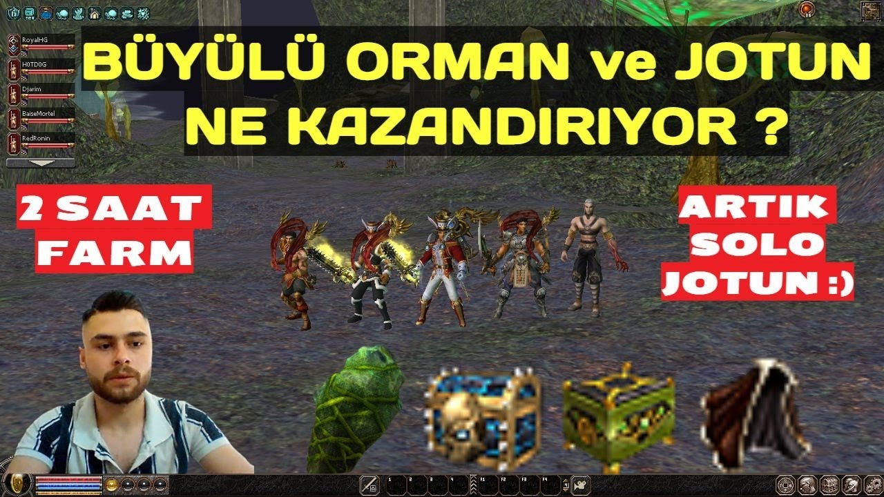 BÜYÜLÜ ORMAN ve JOTUNDAN 2 SAATTE NE KAZANIYORUM ? METİN2 ÇEKİLİŞ VAR ! #metin2 #jotun #farm