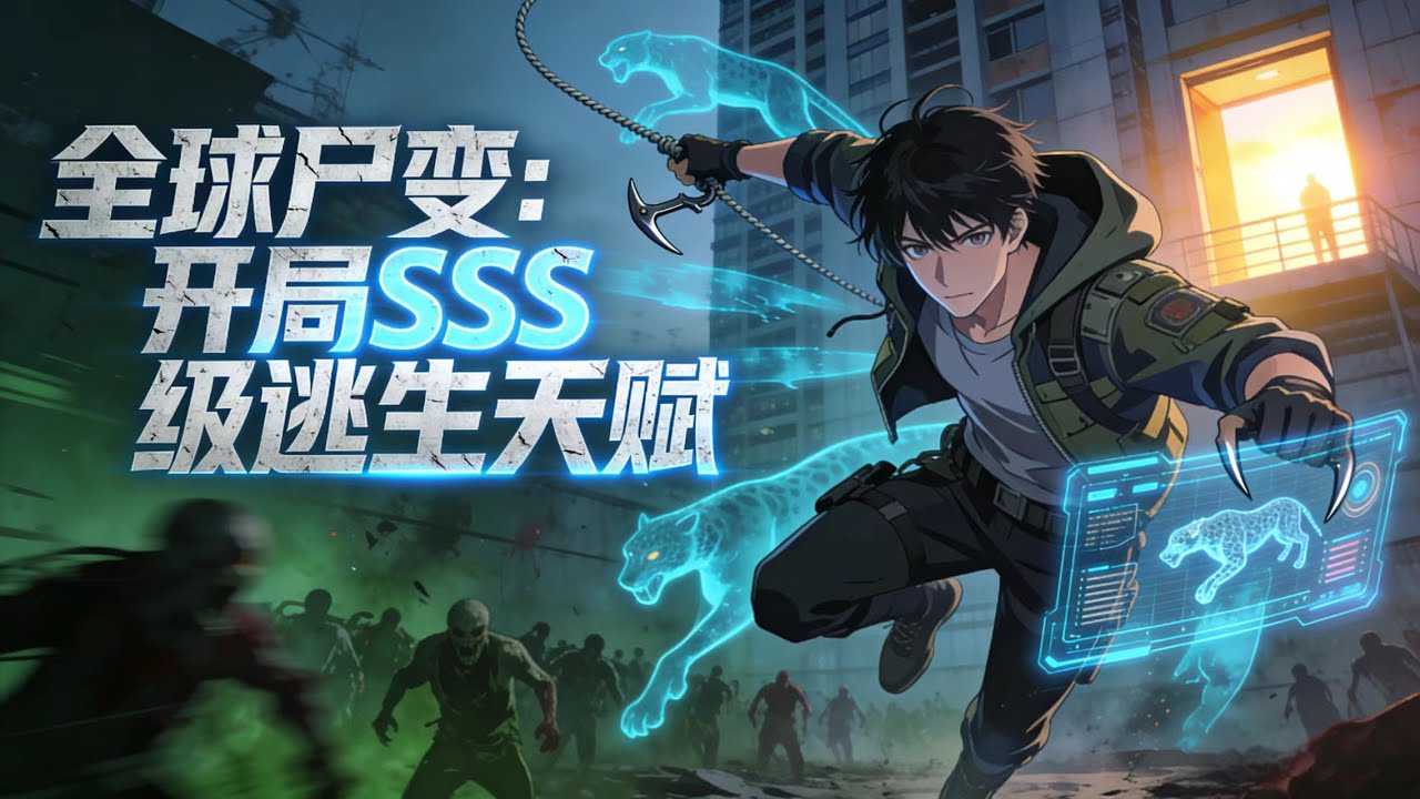 🔥【FULL】【Eng Sub】全球尸变：开局SSS级逃生天赋 SSS Escape Instinct: I Outrun the Apocalypse #热血 #逆袭 #都市 #动漫 #anime